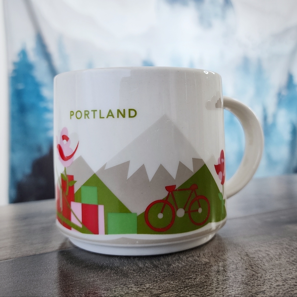 Starbucks Portland Oregon You Are Here 14oz Mug 2015